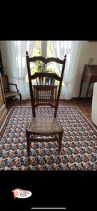 Réfection assise cannage fauteuil style prie dieu rueil-malmaison 92500 hauts de seine #hautsdeseine #RueilMalmaison #cannage #fauteuil #Artisans