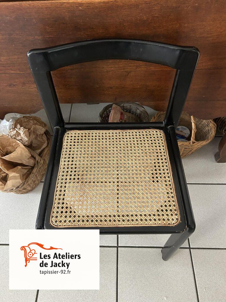 Réfection assise chaise en cannage la garenne colombes 92250 hauts de Seine