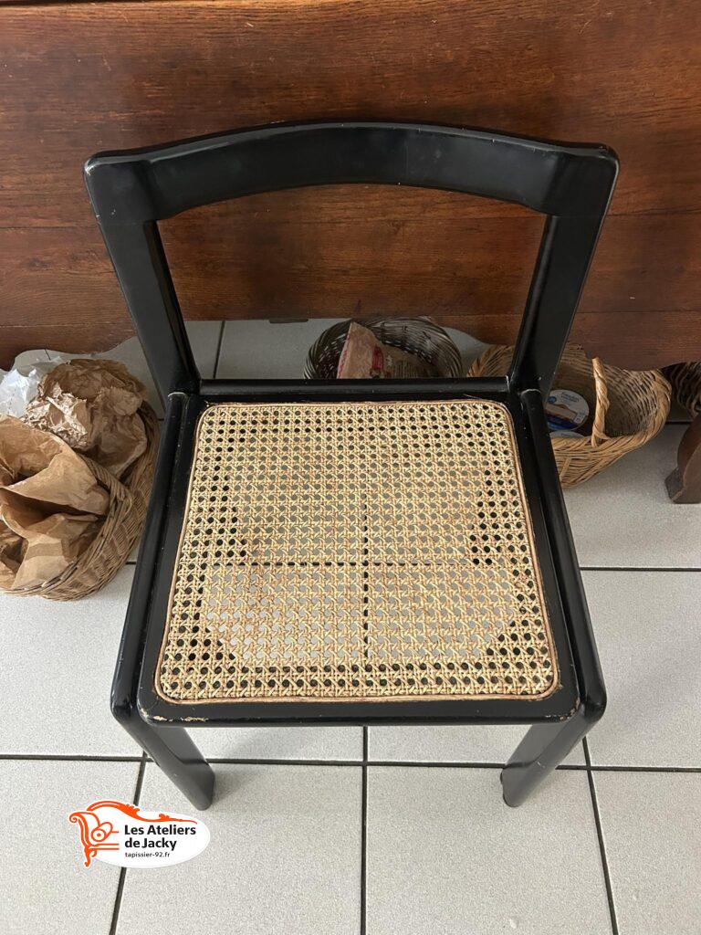 Réfection assise chaise en cannage la garenne colombes 92250 hauts de Seine